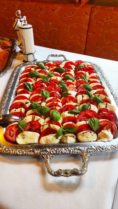 Tomaten Morzarella Platte